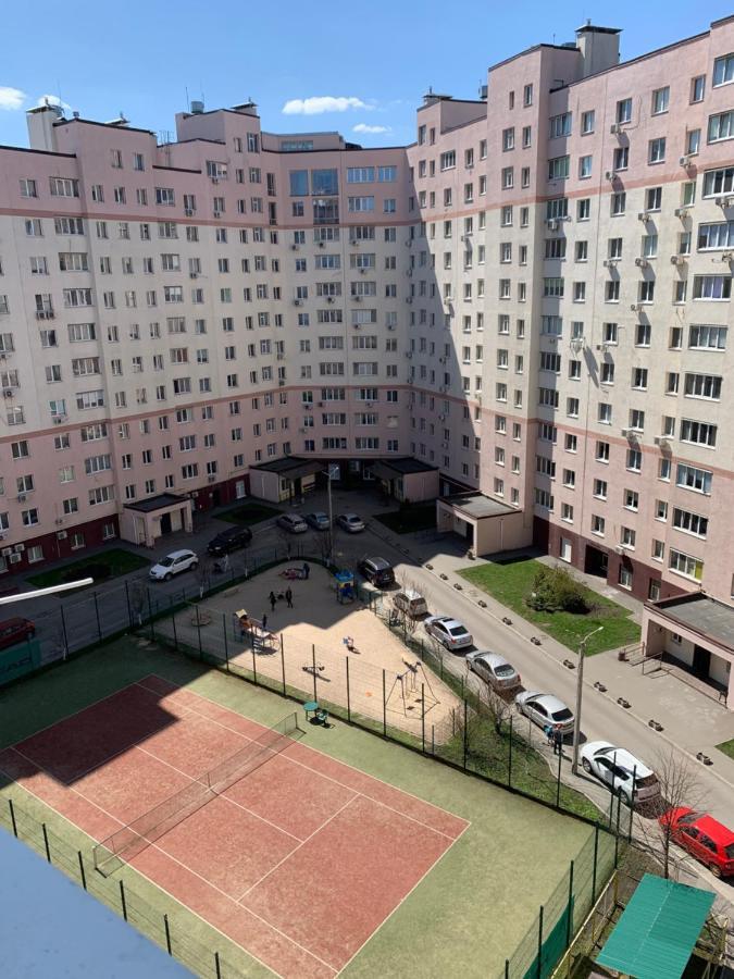 074 Апартаменты Жк Стожары 基輔 外观 照片